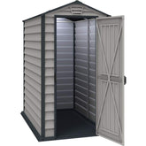 Duramax EverMore 4' x 6' Vinyl StorageShed 30625 - Backyard Provider